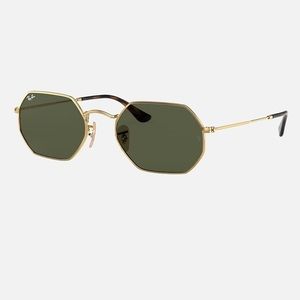 New Ray-Ban Octogonal Flat Sunglasses